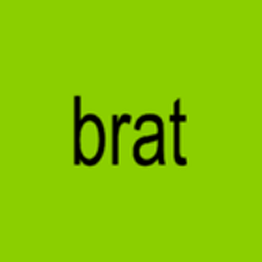 Charli XCX BRAT Album Cover - Original Inspiration for Text Generator Charli XCX BRAT Album Cover - Inspiration for Brat Generator Text Art